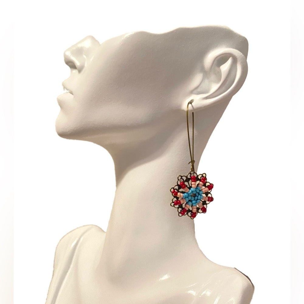Boho Hollow Pattern Geometric Earrings